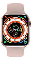 Smartwatch Relógio W59 Pro Rosa lançamento Series 9 Tela Inifinita Original 47mm C/Nota Fiscal