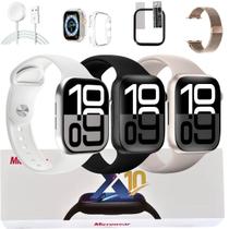 Smartwatch S10 Pro Original Microwear Kit Com 2 Pulseiras Pelicula Case Masculino Feminino 47mm Gps Smartwatch S10 Pro Original Microwear Kit Com 2 Pulseiras Pelicula Case Masculino Feminino 47mm Gps