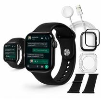 Smartwatch S11 Preto Com Monitor Cardíaco E Controle De Sono Presente Ideal