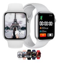 Smartwatch S8 Branco - Para Android e iOS - Masculino e Feminino - Hapes