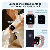Smartwatch SACOSDING 2025 Monitor de Pressão Arterial e Glicose para Mulheres