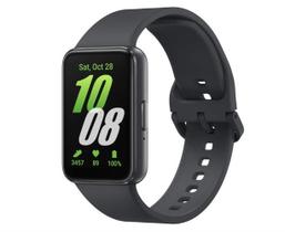 Smartwatch Samsung Galaxy Fit3 Display 1.6" Grafite SM-R390 Preto Smartwatch Samsung Galaxy Fit3 Display 1.6" Grafite SM-R390 Preto