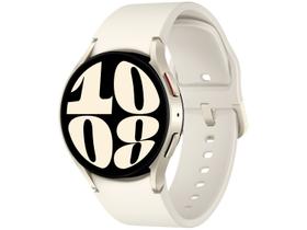 Smartwatch Samsung Watch6 LTE 40mm Creme 16GB Bluetooth