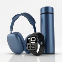 Smartwatch Serie 10 Esportivo Versão 2026 Android e iOs Garrafa inox e Headset Smartwatch Serie 10 Esportivo Versão 2026 Android e iOs Garrafa inox e Headset