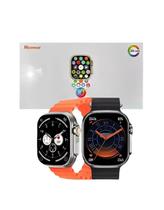 Smartwatch Series 10 Ultra W69+ Plus Nfc Super Amoled 2GB Laranja - Microwear