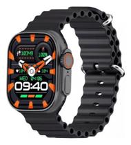 Smartwatch Series 10 Ultra W69+ Plus Nfc Super Amoled 2GB Preto - MICROWEAR