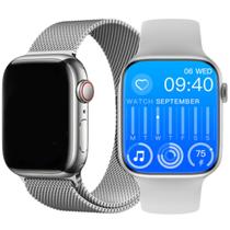 Smartwatch Smart 41mm Series 9 Relógio Inteligente Feminino Pulseira de metal