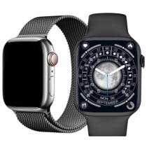 Smartwatch Smart 41mm Series 9 Relógio Inteligente Feminino Pulseira de metal - 01Esporte