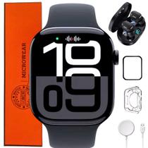 Smartwatch Smart W10 Mini Relógio Inteligente 42mm Amoled com Fone Bluetooth Smartwatch Smart W10 Mini Relógio Inteligente 42mm Amoled com Fone Bluetooth