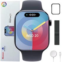 Smartwatch Smart W99 Plus 45mm Amoled Nfc C/ 2 Pulseiras