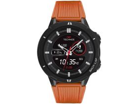 Smartwatch Technos Connect 47mm Laranja - Bluetooth Smartwatch Technos Connect 47mm Laranja - Bluetooth