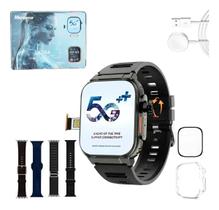 Smartwatch Ultra 3 Ai 5G 16gb 4 Pulseira Serie 10 Android Tela Amoled Chip Câmera Smartwatch Ultra 3 Ai 5G 16gb 4 Pulseira Serie 10 Android Tela Amoled Chip Câmera