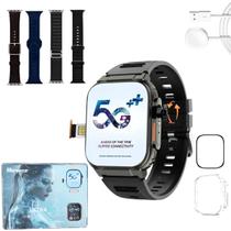 Smartwatch Ultra 3 Ai Android Chip 5g Câmera Wifi Gps Nfc
