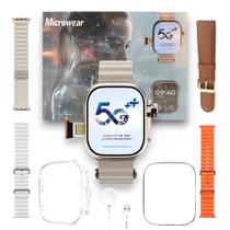Smartwatch Ultra 3 Ai Chip 5g Câmera Wifi 16gb + 4 Pulseiras