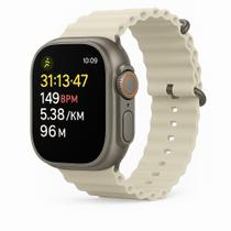 Smartwatch Ultra 3 Pro Completo com ECG Chamadas Bluetooth Monitoramento de Saúde Múltiplos Modos Esportivos e Bateria de Alta Duração