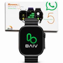 Smartwatch Ultra 5 Plus Serie 11 49mm Nfc Whatsapp 2gb Amoled Gps Microwear Smartwatch Ultra 5 Plus Serie 11 49mm Nfc Whatsapp 2gb Amoled Gps Microwear