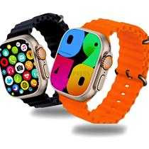 Smartwatch Ultra 9 49mm S9 NFC Relógio Inteligente 2025 Ideal para Homens e Mulheres Com Brindes