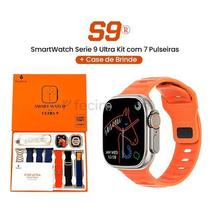 Smartwatch ultra 9 - 7 pulseiras - FENDIOR