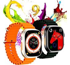 Smartwatch Ultra 9 Max 2023 Series 9 + 7 Pulseiras + Case