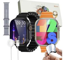 Smartwatch Ultra 9 Max Series 9 Geração 2024 Nfc + Acessórios - Microware