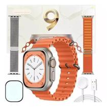 Smartwatch Ultra 9 Max Series 9 Microwear 2023 Novo Nfc + 2 Pulseiras