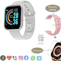 Smartwatch Ultra Celulares Universal + Pulseira e Película
