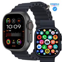 Smartwatch Ultra Max Watch X Série 10 + 4 Pulseiras Lançamento 2025, Monitor de Saúde NFC GPS tracking +100 modos esportivos 49mm