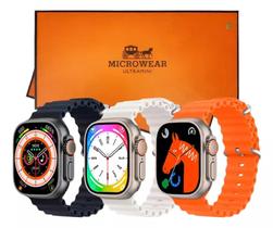 Smartwatch Ultra Mini W69 Microwear Relógio Series 9