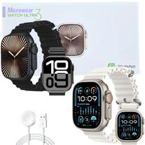 Smartwatch Ultra U3W Lançamento 2025 Microwear Tela 49mm Amoled Relogio Inteligente Chatgpt AI Gps