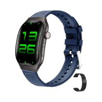 Smartwatch Unissex Com Tela Curva HD De 2,01 Polegadas, Bluetooth, À Prova D'Água, Múltiplos Modos