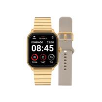 Smartwatch Unissex Technos Connect Max Pro Dourado TMAXPAD/9D Smartwatch Unissex Technos Connect Max Pro Dourado TMAXPAD/9D