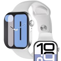 Smartwatch W10 Lançamento 2025 Série 10 X Microwear Original NFC tela 47m Amoled 120Hz novo sistema MicroOs 10 resistencia certificada IP68