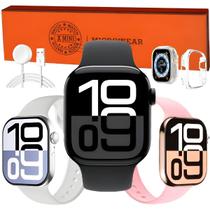 Smartwatch W10 Mini Pro Original 42mm Tela Amoled Gps Nfc Lançamento Relogio Unissex Pulso Fino