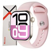 Smartwatch W10 Pro 46mm Serie 10 Tela Amoled Chatgpt GPS NFC Original