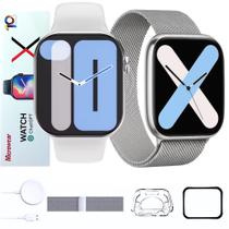 Smartwatch W10 Watch Ultra Nfc Chatgpt Amoled Gps 2 Pulseiras