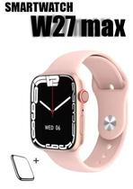 Smartwatch W27 Max Série 7 Tela 1.9 Versão Global, NFC, SIRI 45 mm / pelicula