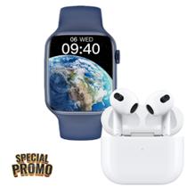 Smartwatch W28 PR0 45mm + 1 Air Fone Bluetooth 3ª geração