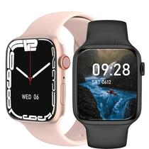 Smartwatch W28 Pro Preto Série 8 - NFC - 45mm - GPS - Medidor de Pressão