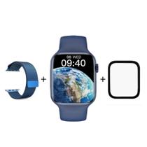 Smartwatch W28 Pro Tela de 1.95 polegadas+ Pulseira Milanesa+ case+película