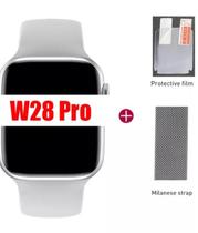 Smartwatch W28 Pro Watch8 2023 NFC Tela 1.95' 45mm ligação Redes Sociais Saúde Esportes 27