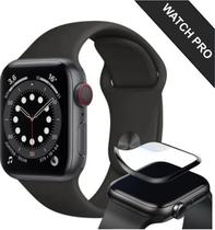 Smartwatch W37 PRO Série 7 Watch7 Lançamento mais película protetora 3D e Fone i11