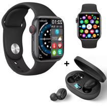Smartwatch W37 pró Series 7 Masculino e Feminino + Fone S/fio Bluetooth E6s