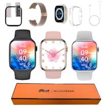 Smartwatch W59 Pro Original Microwear Kit C/2 Pulseiras Pelicula Case Masculino Feminino 41mm Gps