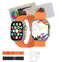 Smartwatch W69 Ultra 49mm Masculino Feminino NFC Memória Interna + Pulseira Extra - Microwear