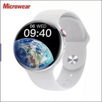 Smartwatch W8P W28 Pro Redondo Serie 8 Com NFC Comando de Voz