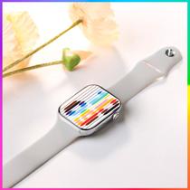 Smartwatch Watch 9 Pro Branco Inclusas 2 Pulseiras Comando de Voz e Siri Estilo e Tecnologia Masculino e Feminino A Prov