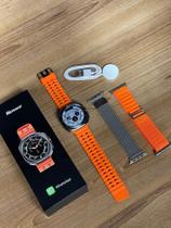 Smartwatch Watch Ultra Ma27 47mm Amoled Nfc Chatgpt + 2 Pulseiras - Microwear