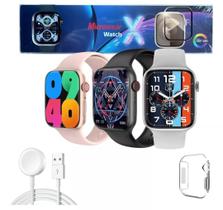 Smartwatch Watch X Amoled, GPS, Masculino, Feminino, 2Gb Musica, Jogos, ChatGPT, Album Fotos (P