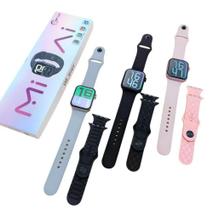 Smartwatch WL X Mini Series 10 Tela Touch Bluetooth Notificações Saúde Fitness + 2 Pulseiras