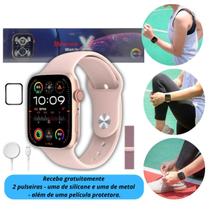 Smartwatch X Série 10 Watch Tela Infinita Amoled Chat gpt Nfc Para iPhone 8 X XS 11 12 13 14 15 - microwear